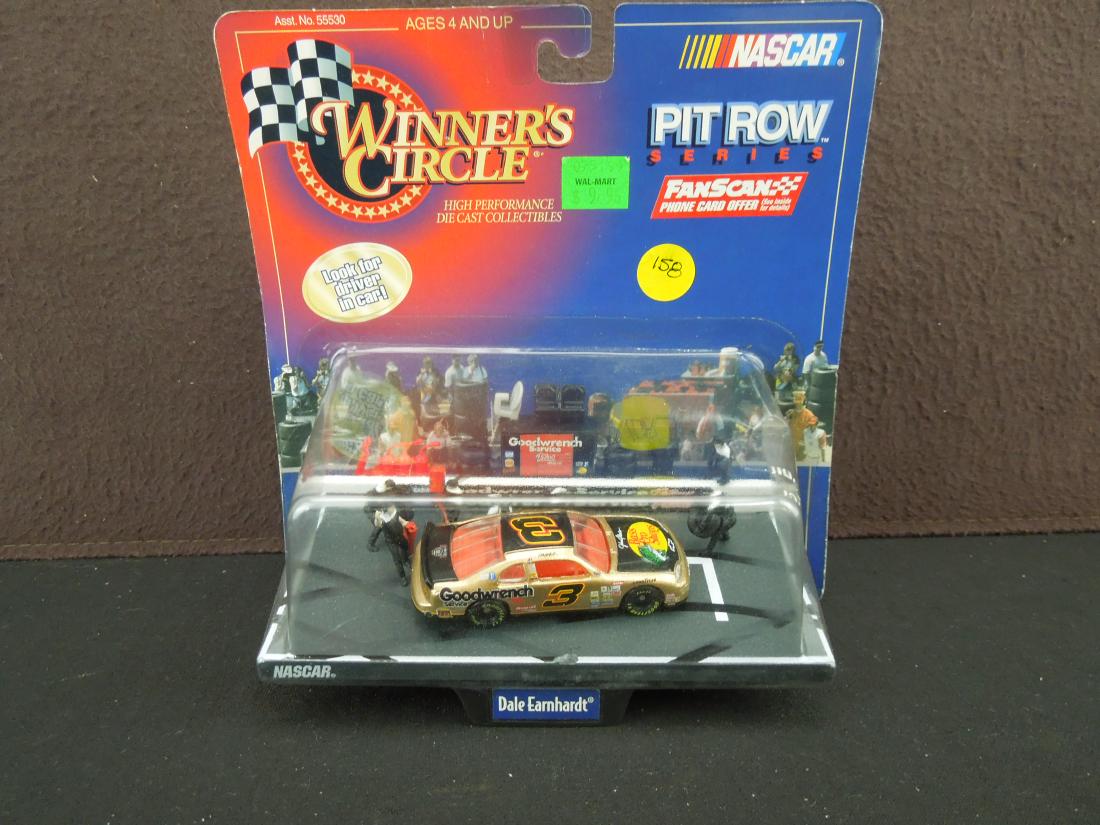 Bass Pro Shops #3 Golden car. Pit crew included. (1 of 3)