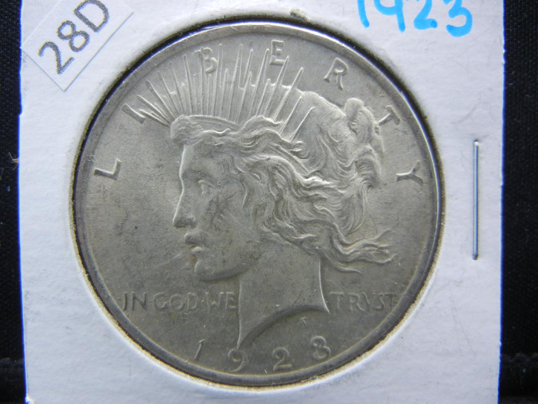 1923 Silver Peace Dollar: 1923 Silver Peace Dollar