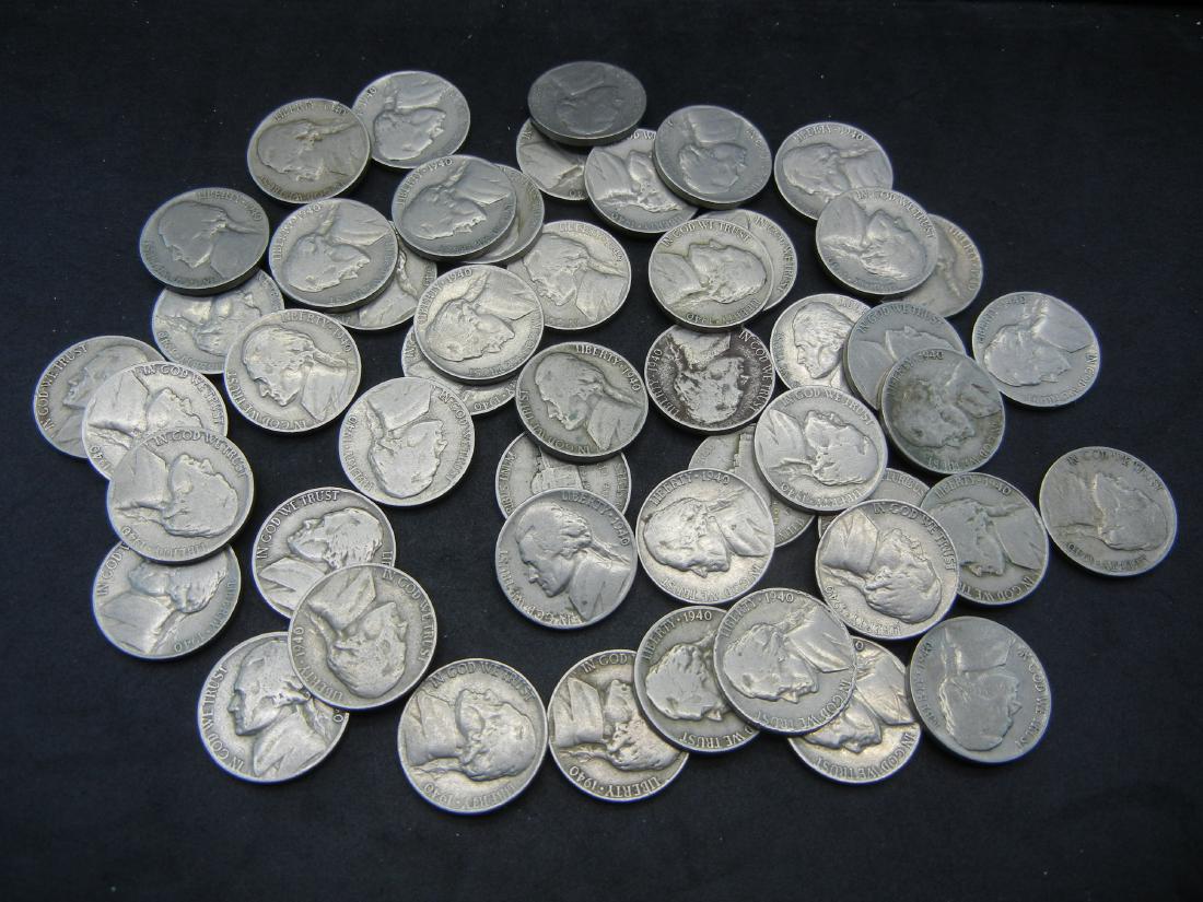 Lot of Mixed Date Jefferson Nickels (1 of 3)