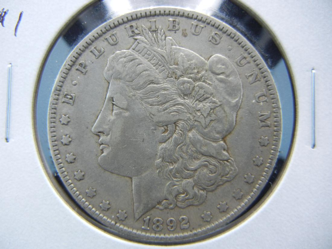 1892-O Morgan Dollar.  XF. (1 of 3)