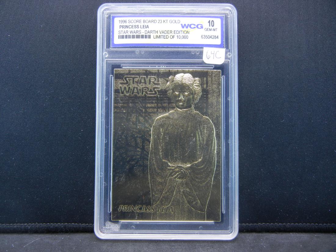 STAR WARS "PRINCESS LEIA/DARTH VADER EDITION", 23K (1 of 2)