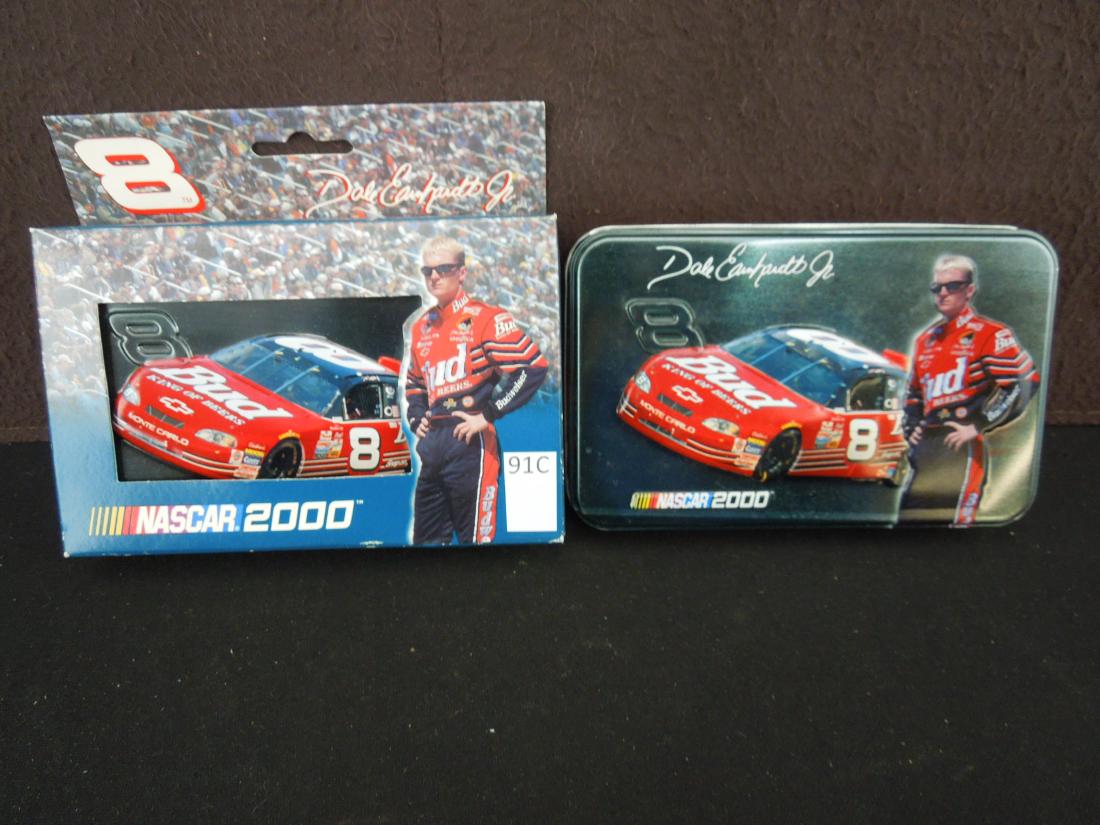 (2)Collector Tin Playing Cards Dale Earnhardt Jr. (1 of 3)