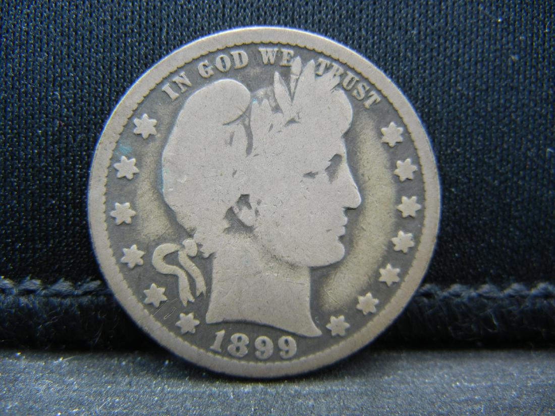 1899-O Barber Quarter, Semi-Key Date. (1 of 2)