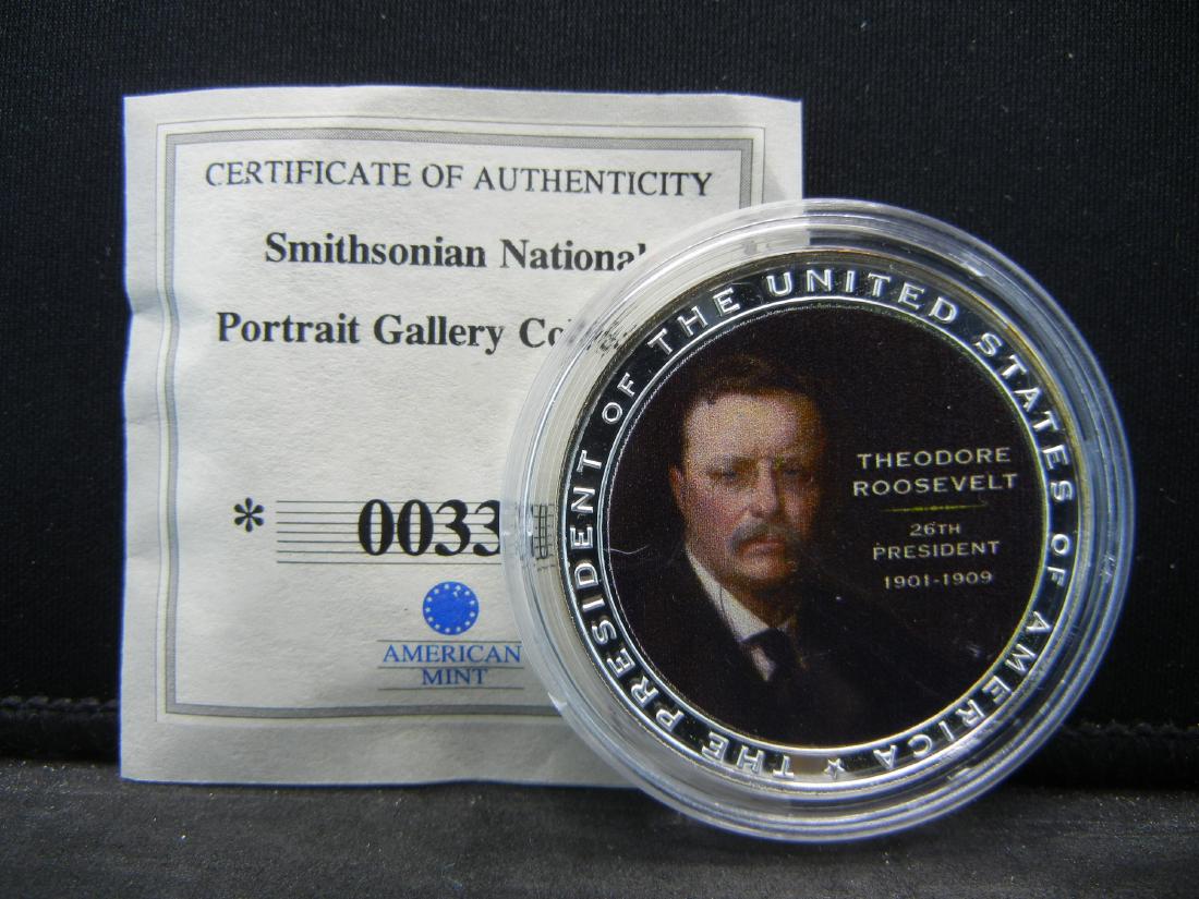 Theodore Roosevelt Smithsonian Portrait Painting (1 of 4)