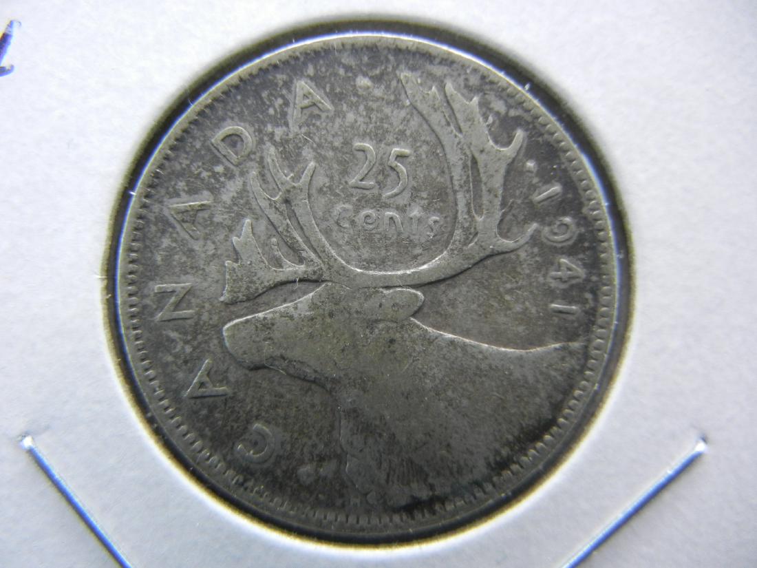 1941 Canada Quarter Dollar.  XF. (1 of 3)