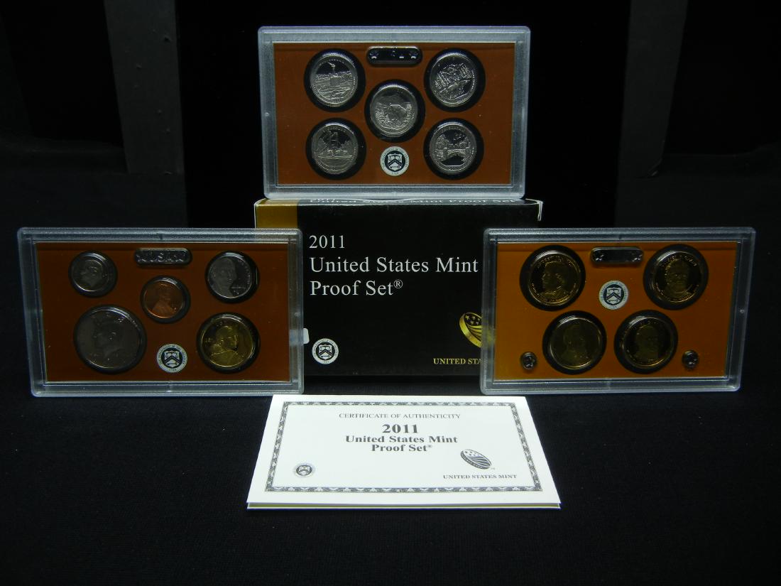2011-S Clad Proof Set.   GEM in original box.  Got 4 (1 of 9)