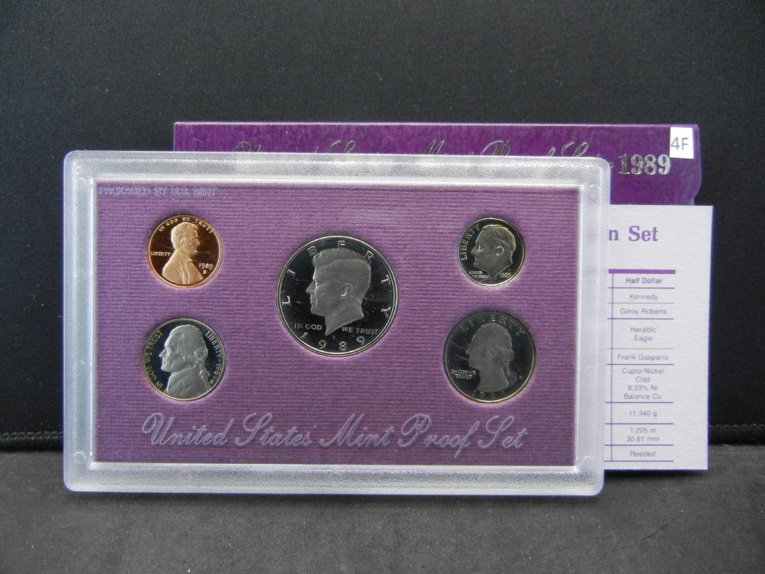 1989 US Mint Proof Set (1 of 4)