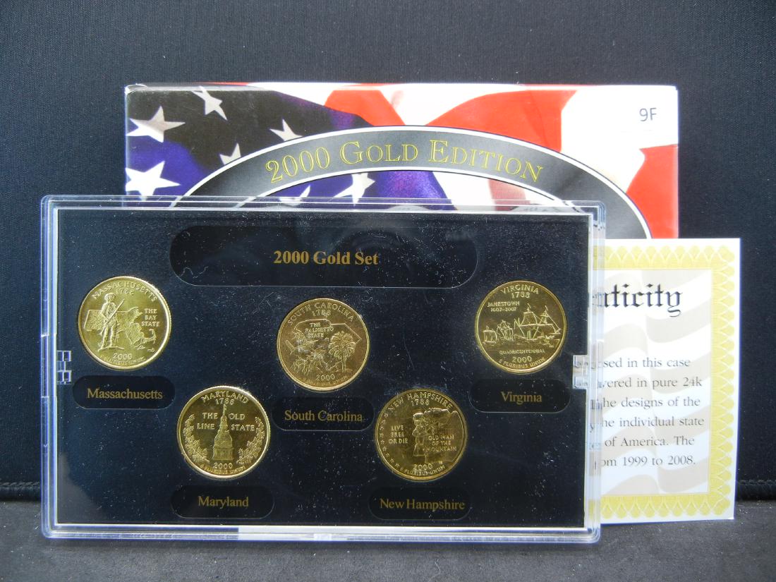2000 Gold Edition State Quarter Collection (1 of 4)
