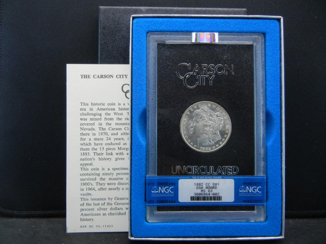 1882-CC GSA Morgan Silver Dollar (1 of 5)