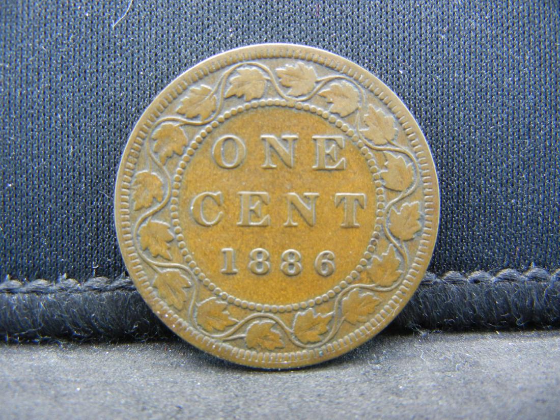 1886 Canada Large Cent (1 of 2)