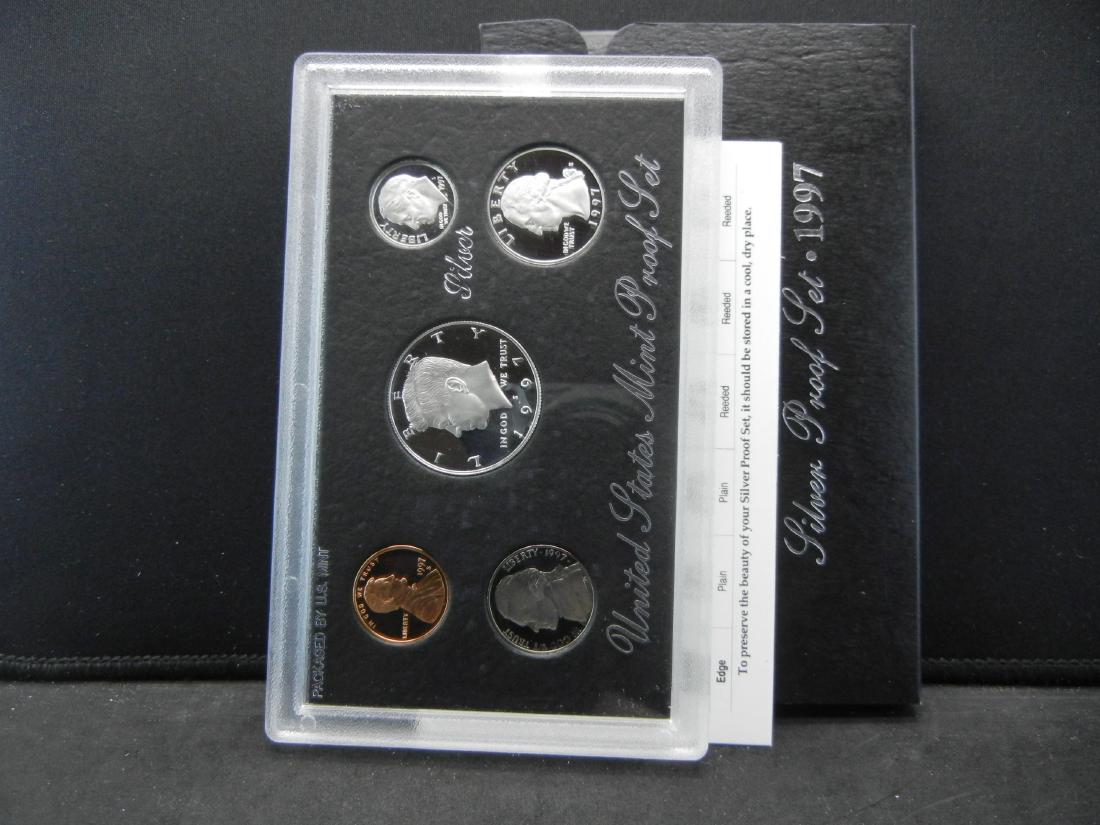 1997 United States Mint Silver Proof Set (1 of 4)