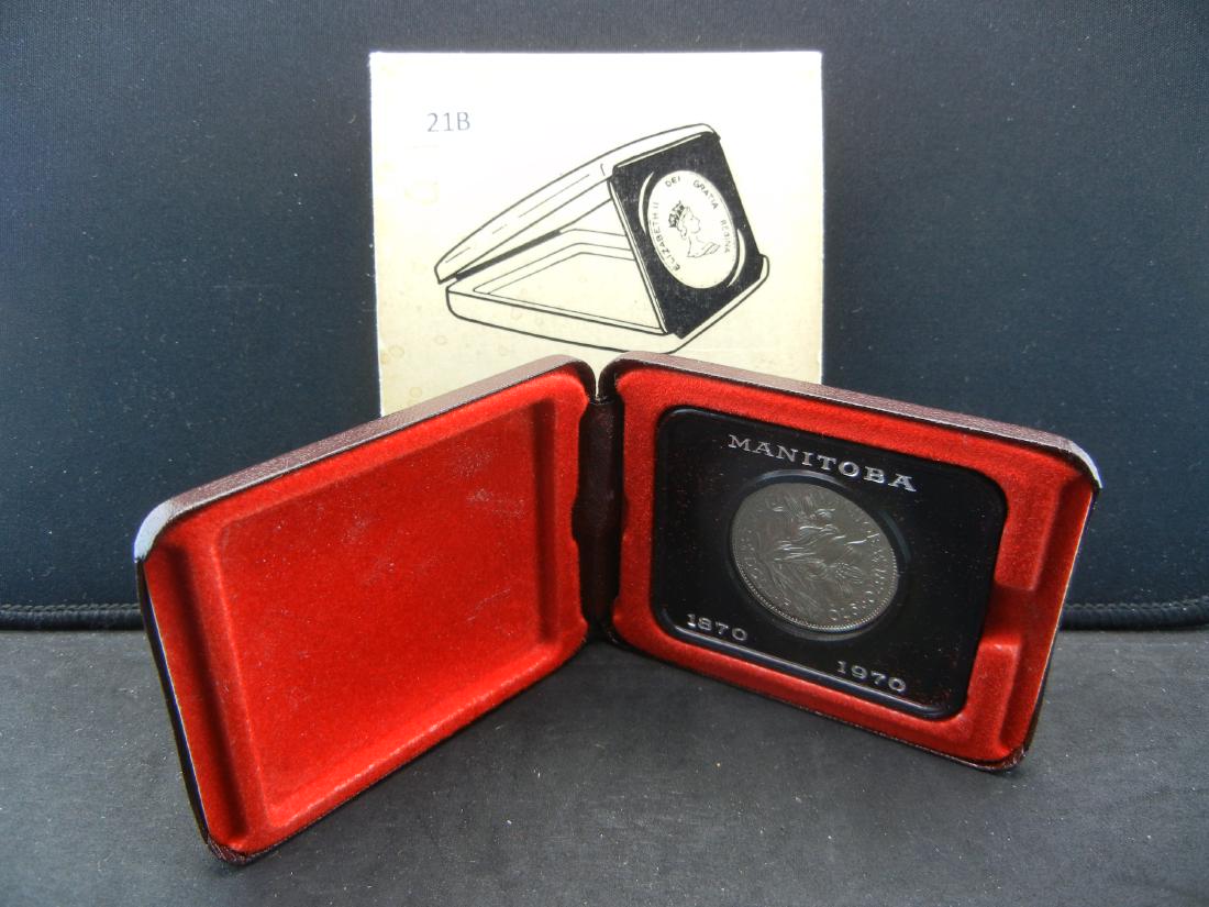 1970 Manitoba Canada Dollar with Case from Canadian (1 of 3)