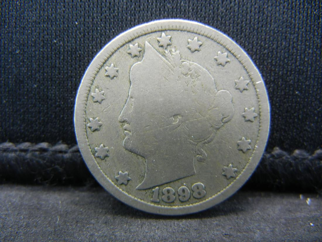 1898 Liberty Head V Nickel (1 of 2)