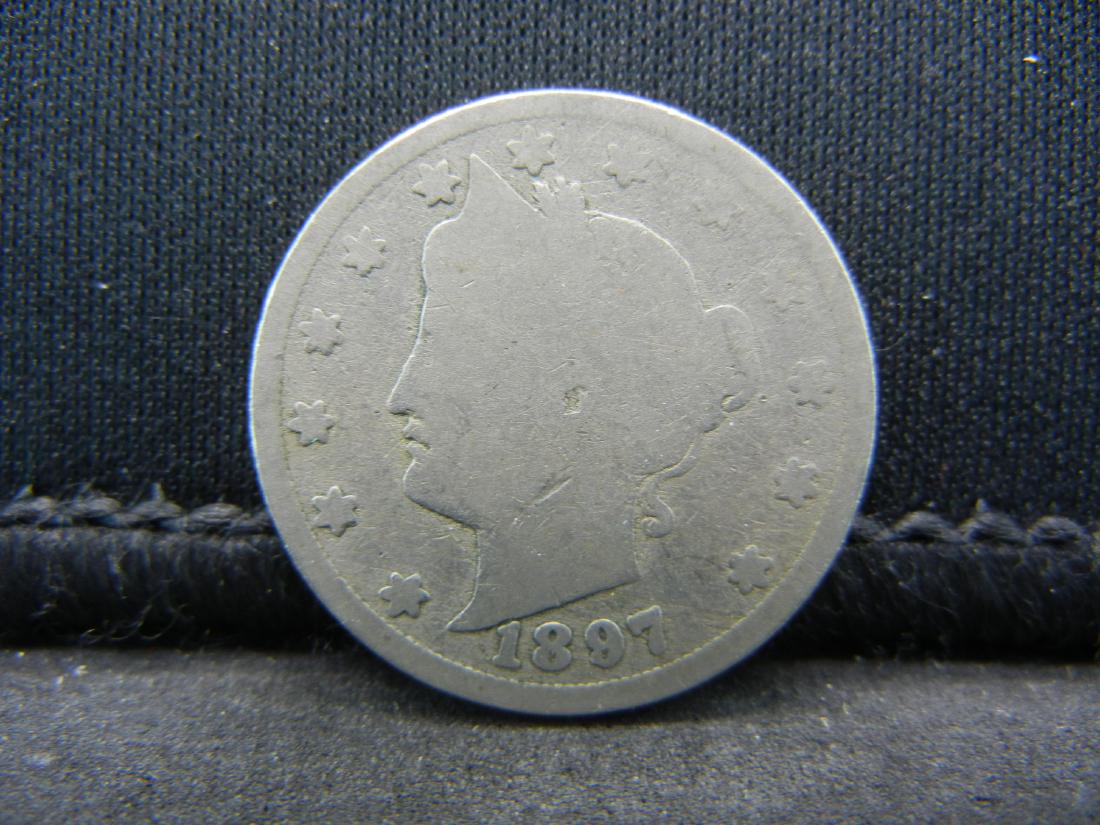 1897 Liberty Head V Nickel (1 of 2)