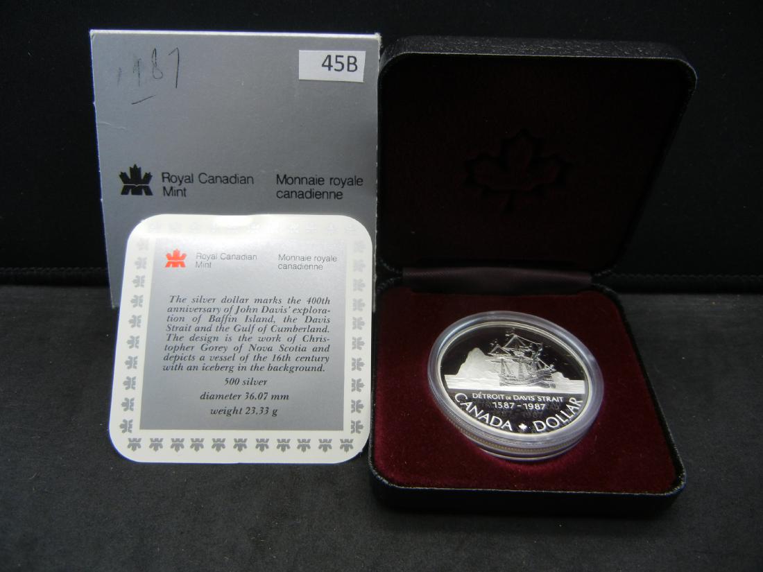 1987 50% Silver Canadian Dollar. From Royal Canadian: 1987 50% Silver Canadian Dollar. From Royal Canadian Mint