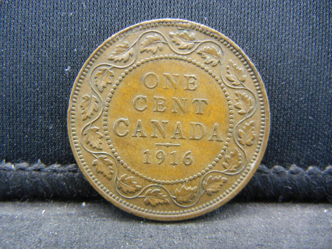 1916 Canadian George V Large Cent.: 1916 Canadian George V Large Cent.