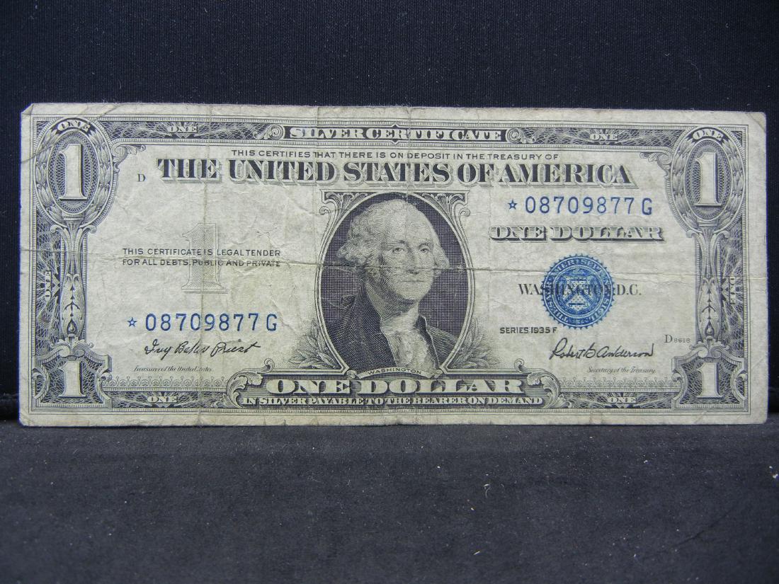 1935-F Star Note Silver Certificate (1 of 3)