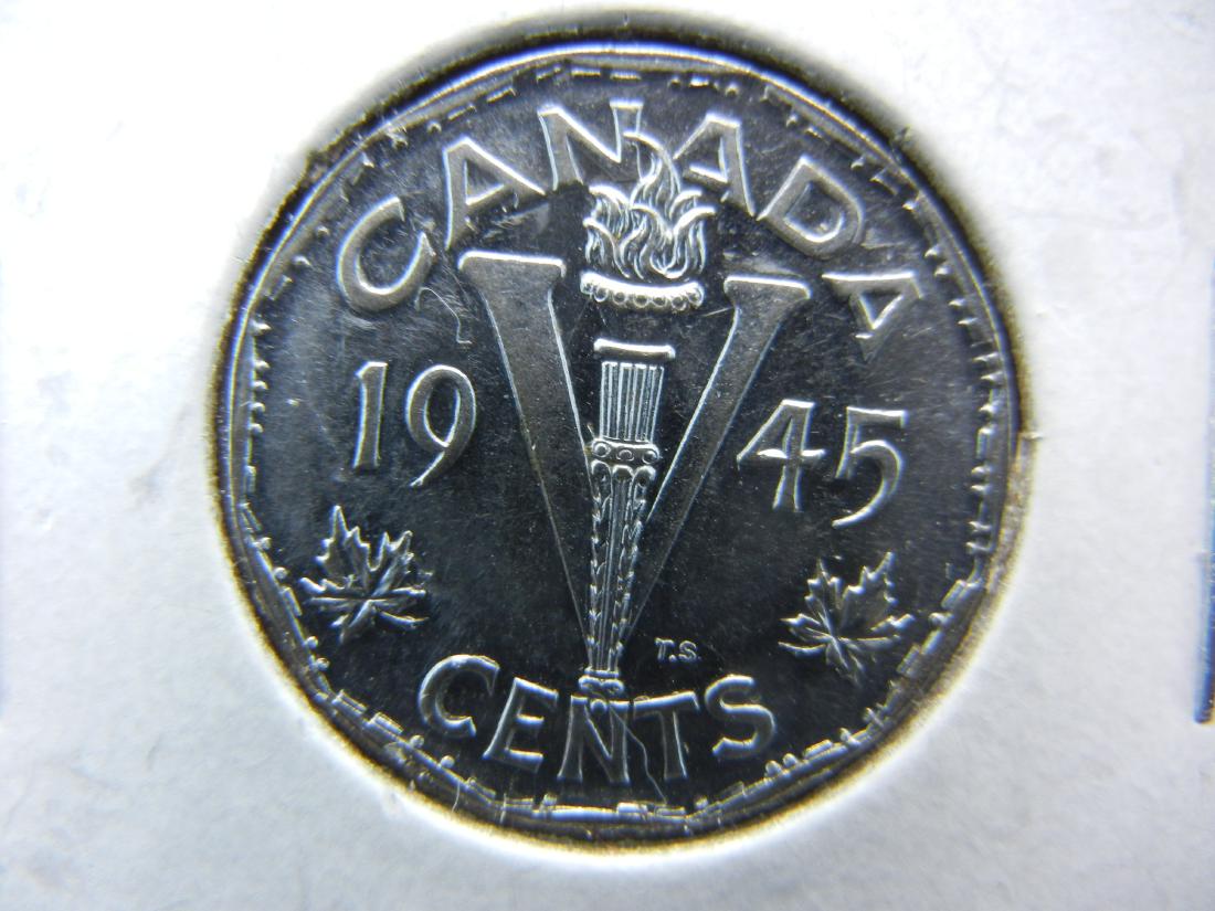 1945 Canada 5 Cent Piece (1 of 3)