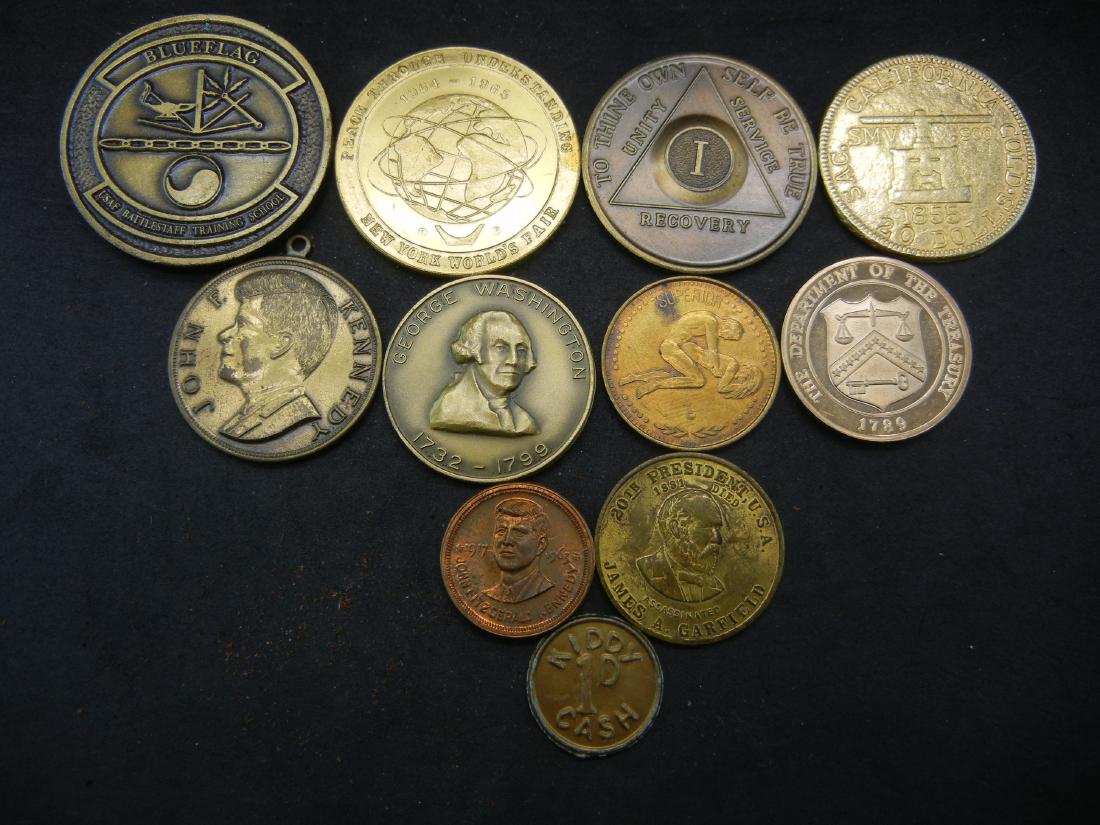 Group of 10 Medals and Tokens. (1 of 2)