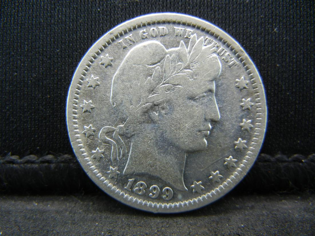 1899 Barber Quarter. (1 of 2)
