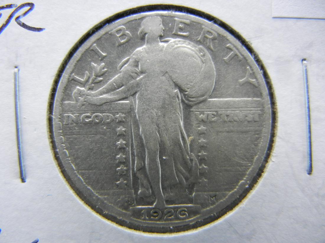 1926-S Standing Quarter (1 of 3)