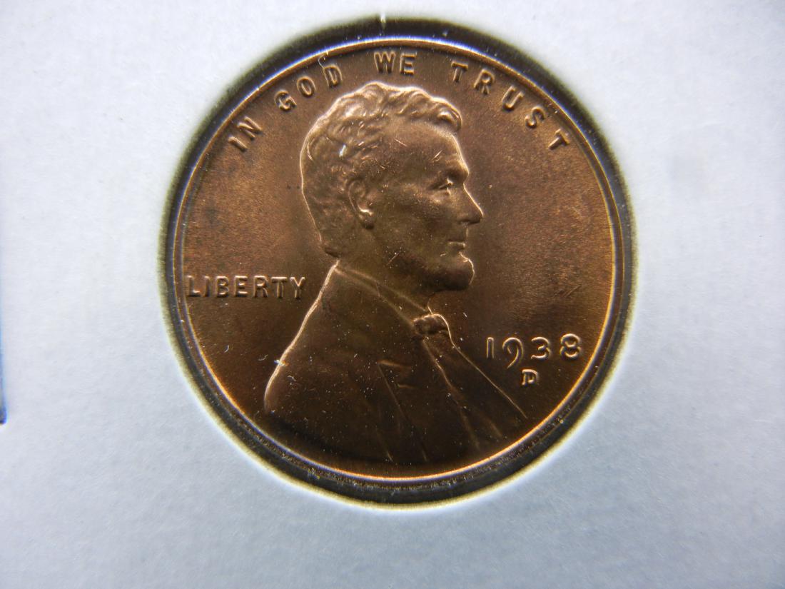 1938-D Lincoln Wheat Cent (1 of 3)