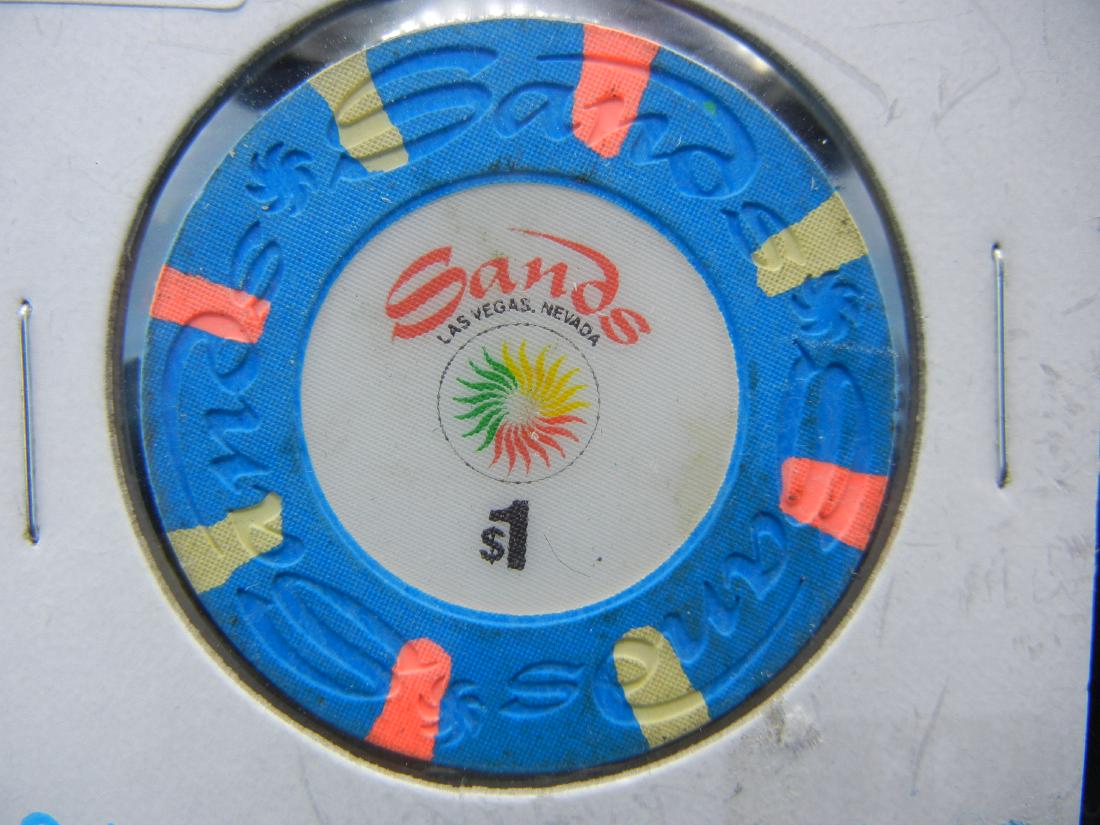 $1 Sands Poker Chip: $1 Sands Poker Chip