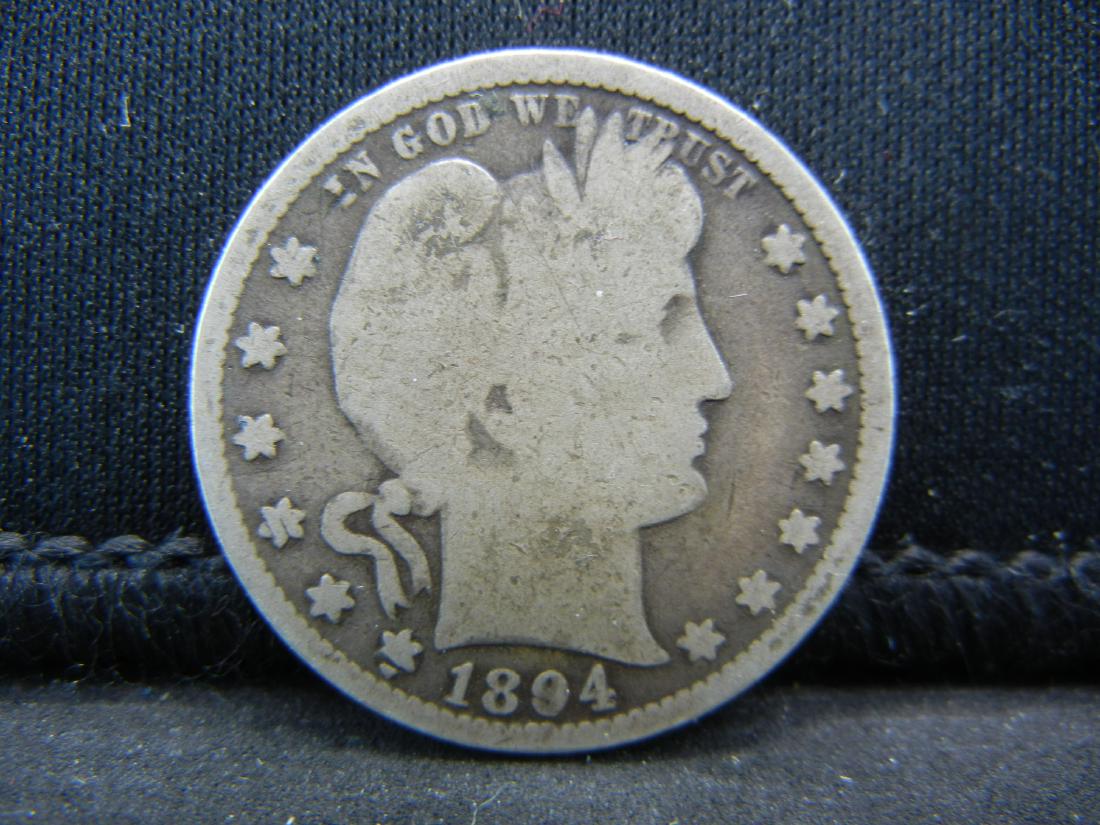 1894 Barber Quarter. (1 of 2)