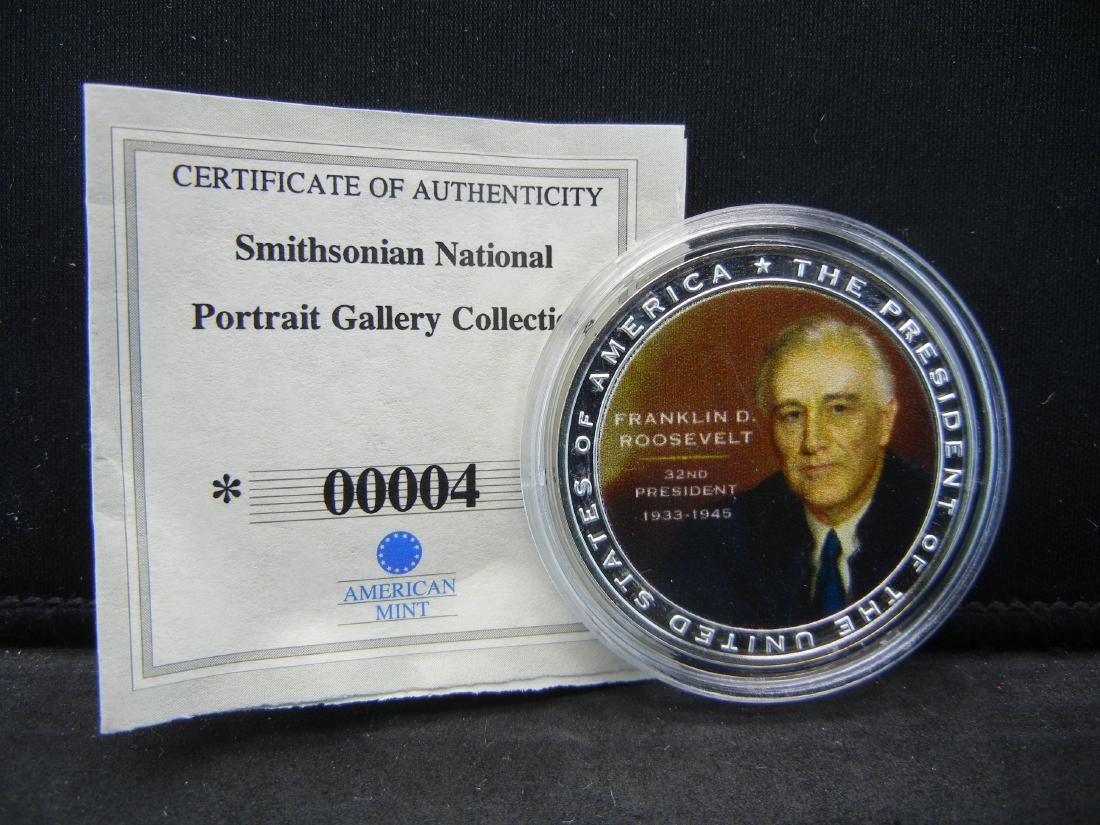 Franklin D Roosevelt Smithsonian Portrait Painting (1 of 4)