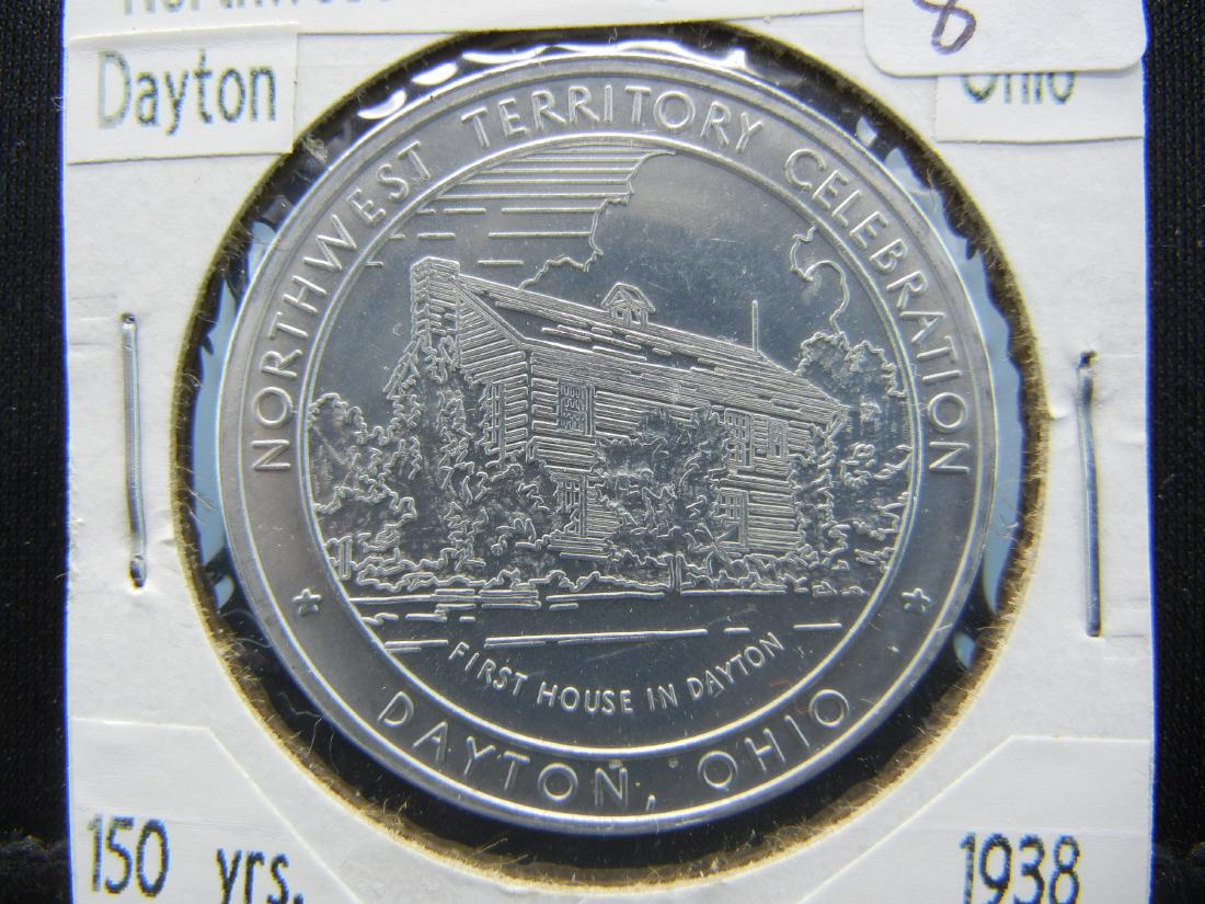 1938 Northwest Territory Celebration Token-Dayton Ohio. (1 of 3)