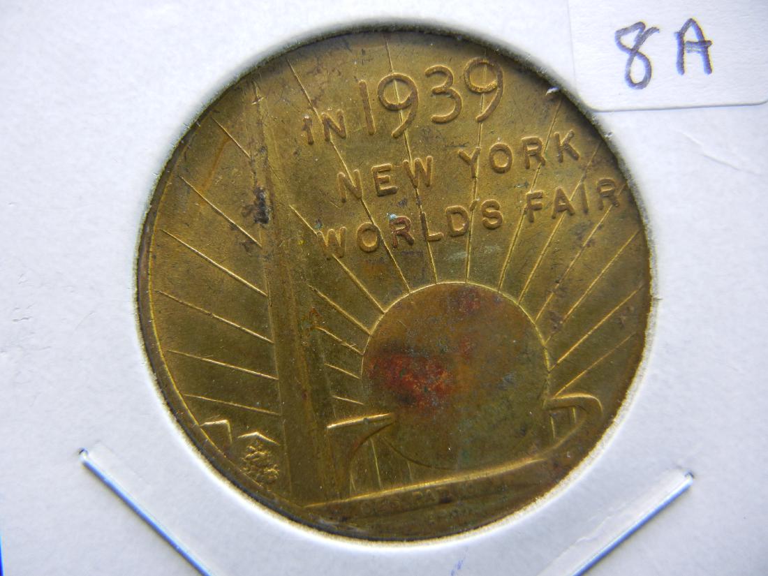 1939 New York World’s Fair Token.   Uncirculated. (1 of 3)