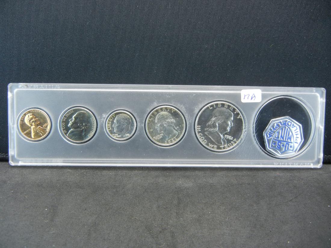 1961 US silver Proof Set.  In great plastic holder. (1 of 2)