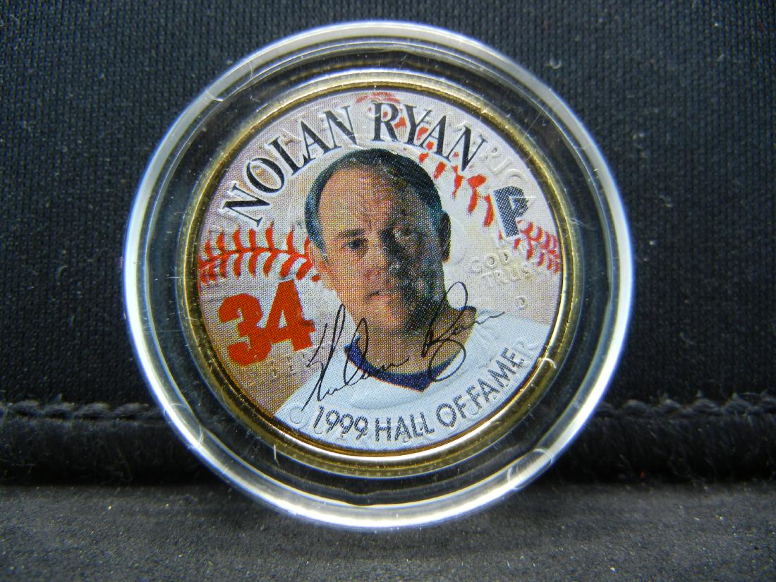 (BASEBALL LEGEND/NOLAN RYAN-1999 HALL OF FAME), (1 of 3)