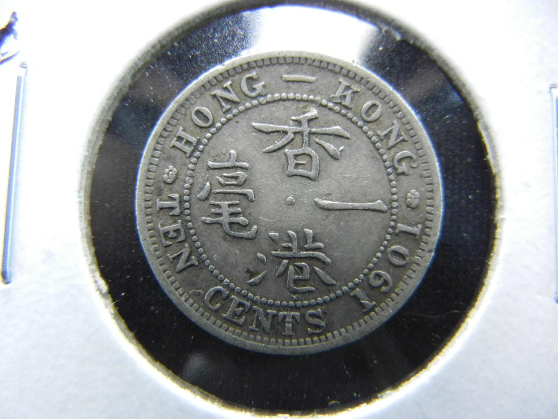 1901 Hong Kong 10c.  XF. (1 of 3)