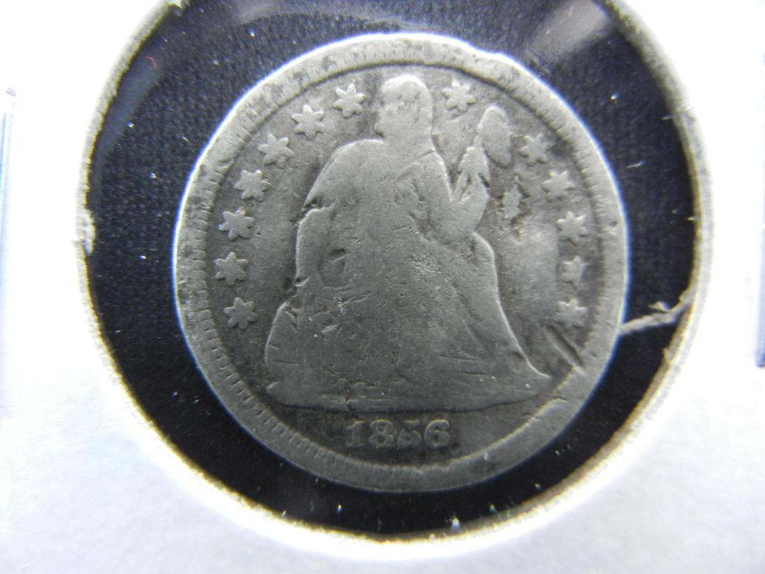 1856-O Seated Dime .  Nice Filler. (1 of 3)