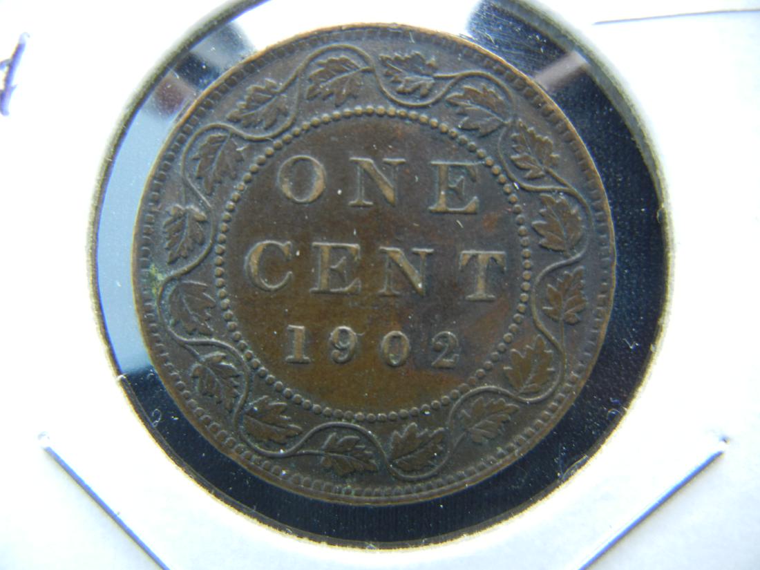 1902 Canada One Cent .  XF. (1 of 3)