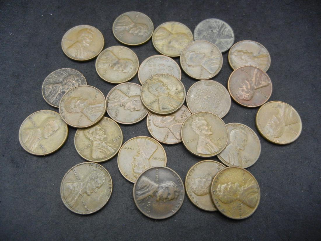 25 Wheat Cents (1 of 2)