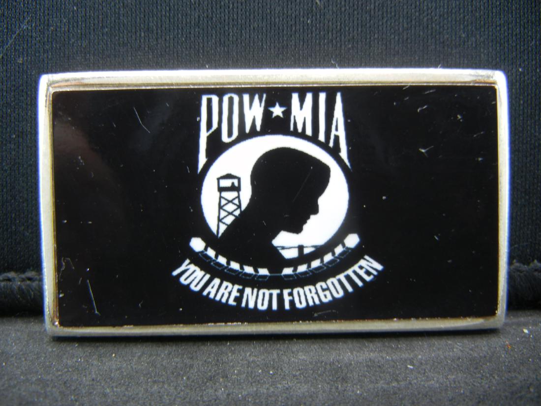 One Troy Ounce 100 Mills .999 Fine Silver POW*MIA you: One Troy Ounce 100 Mills .999 Fine Silver POW*MIA you Are Not Forgotten