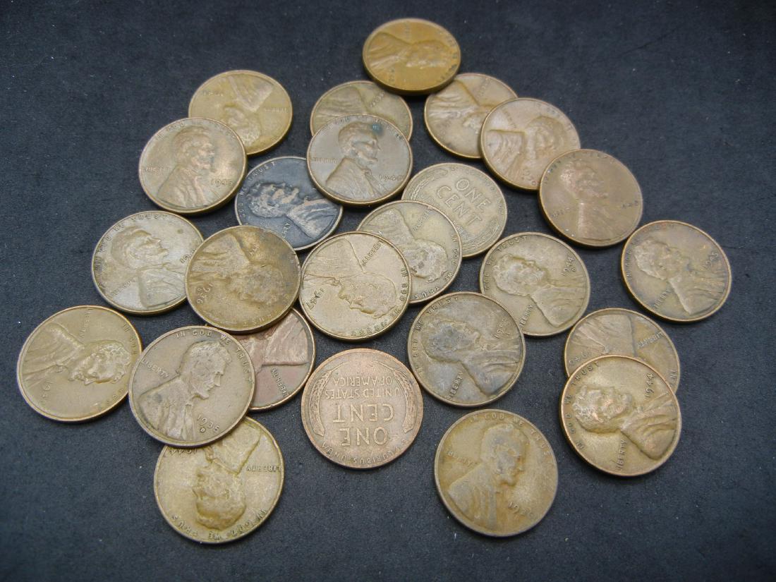 25 Wheat Cents (1 of 2)