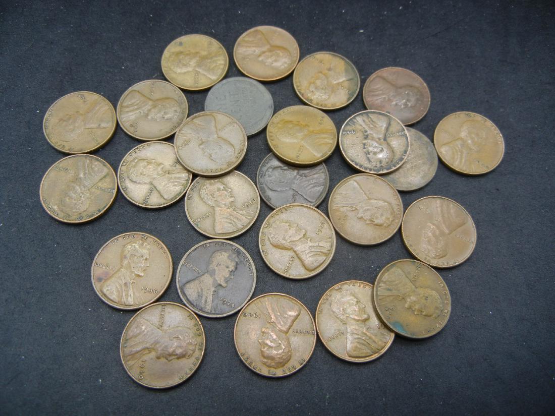 25 Wheat Cents (1 of 2)