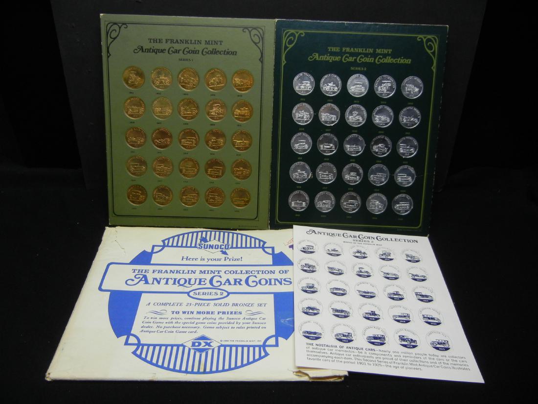 Franklin Mint Antique Car Coin Collection Series 1 And 0001y On Jun 20 2019 Richard L Edwards Auctioneering In Oh