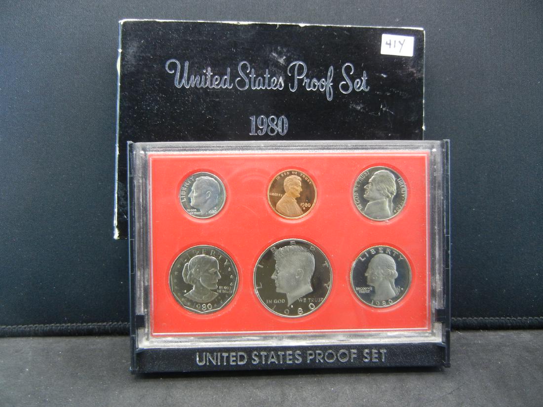 1980 US Mint Proof Set (1 of 3)
