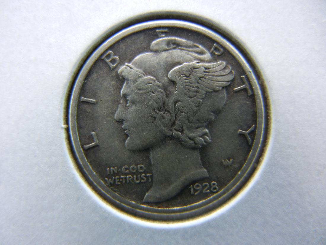 1928 XF Mercury Dime (1 of 3)