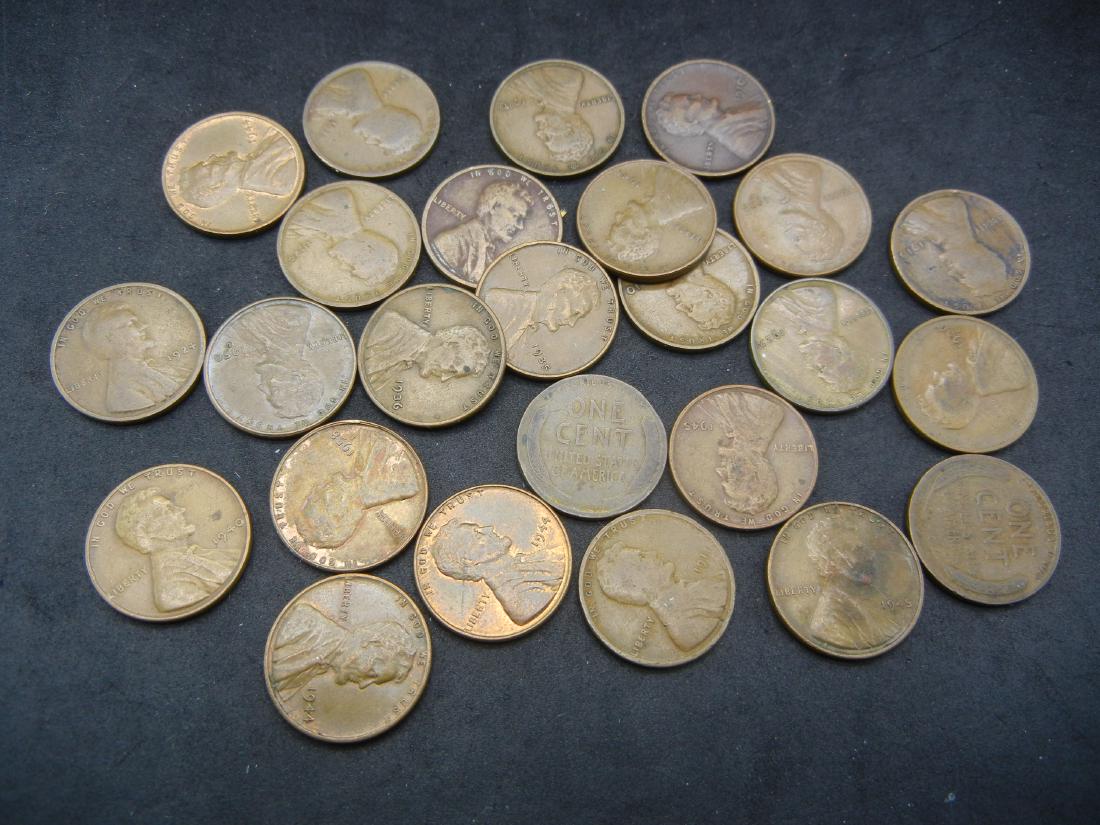 25 wheat Cents (1 of 2)