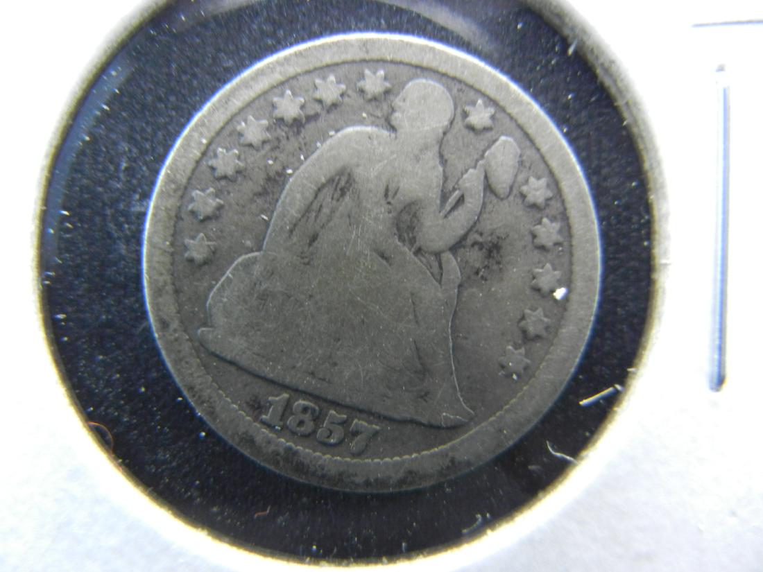 1887 seated Dime (1 of 3)