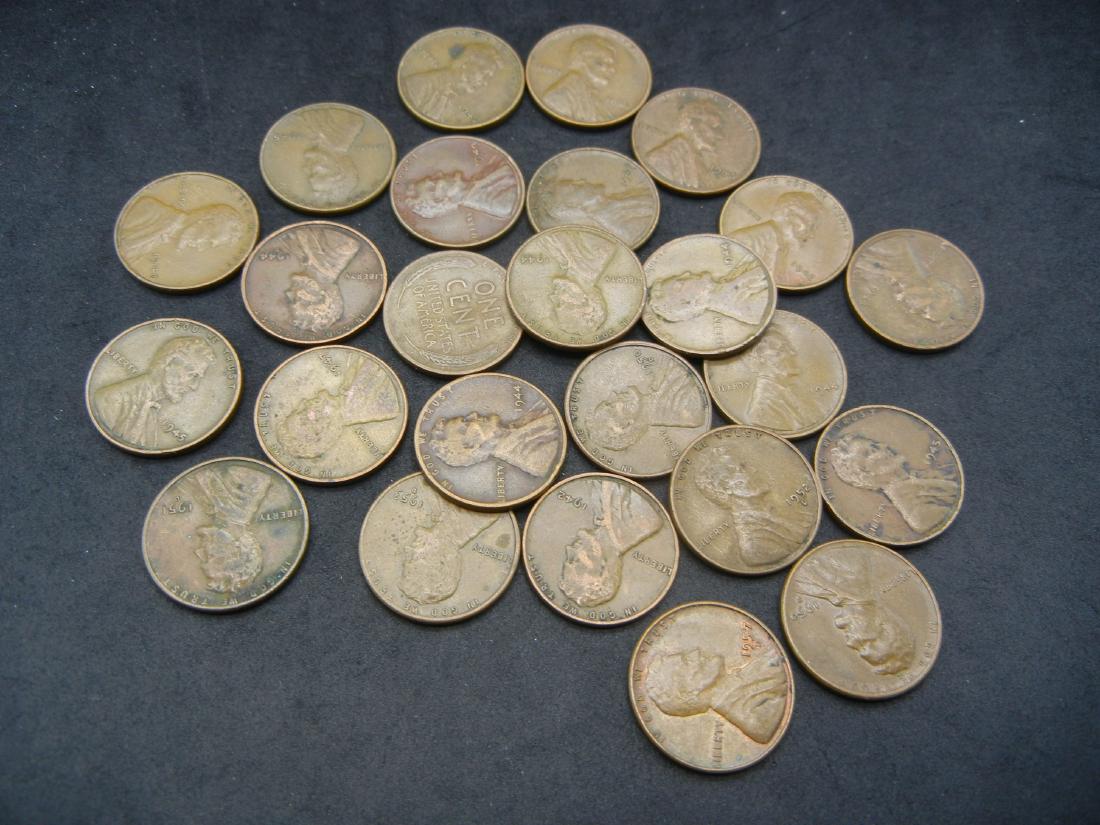 25 Wheat Cents (1 of 2)