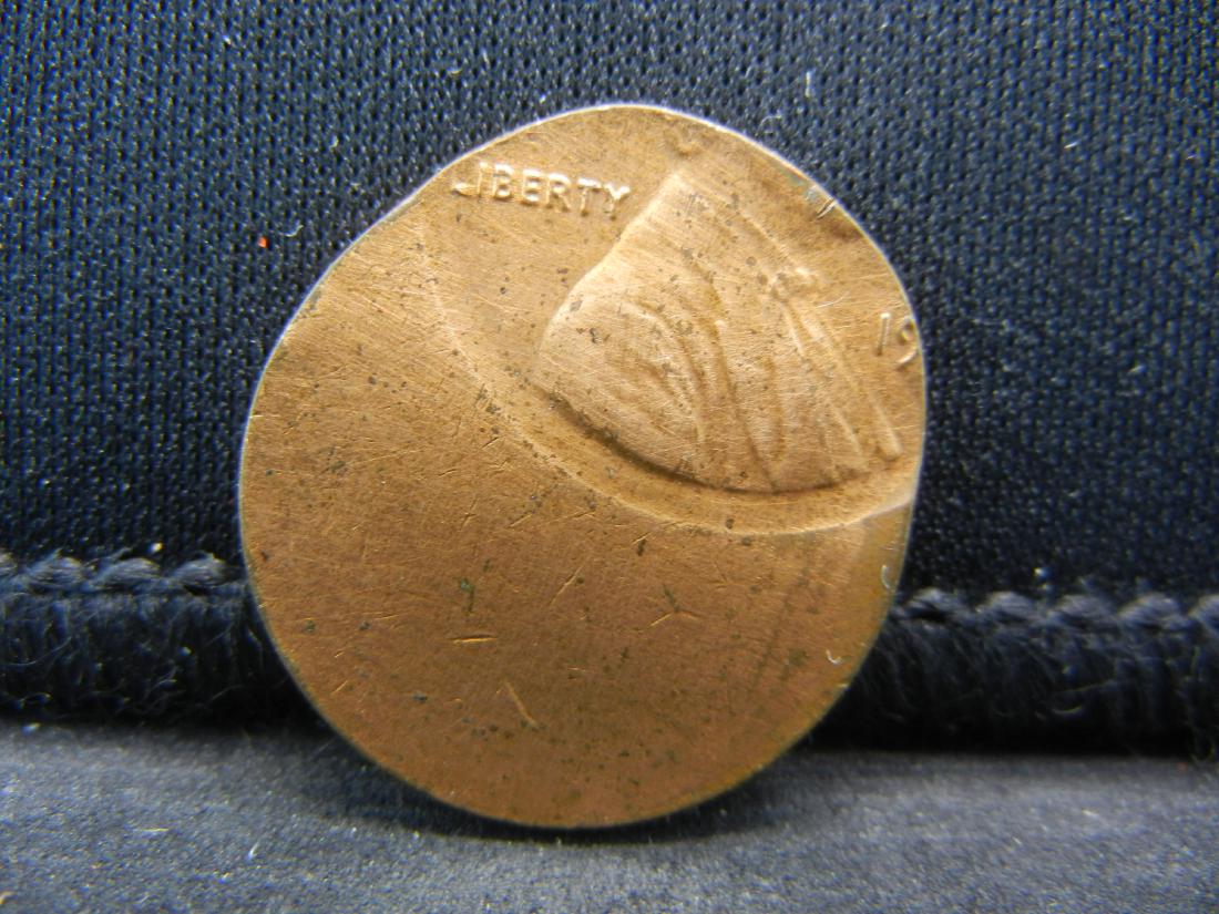 Lincoln Memorial Cent, 70% Off Center Error Coin. (1 of 1)
