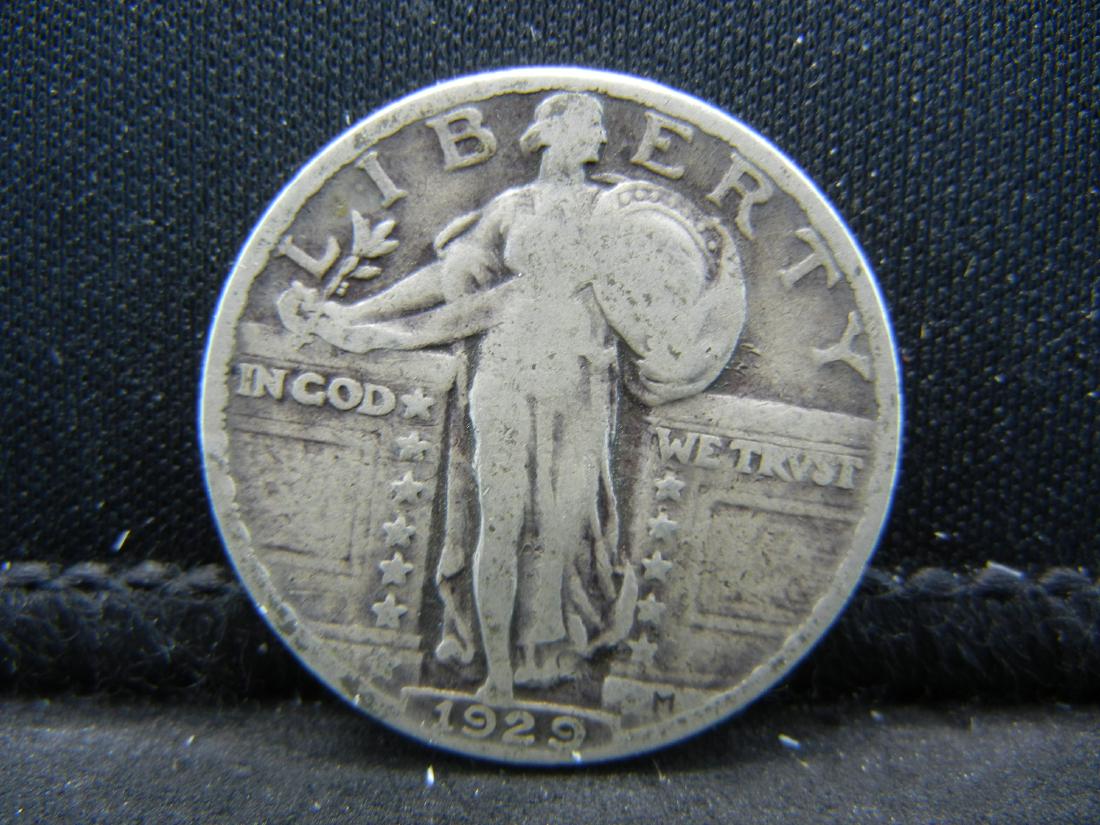 1929 Standing Liberty Quarter: 1929 Standing Liberty Quarter