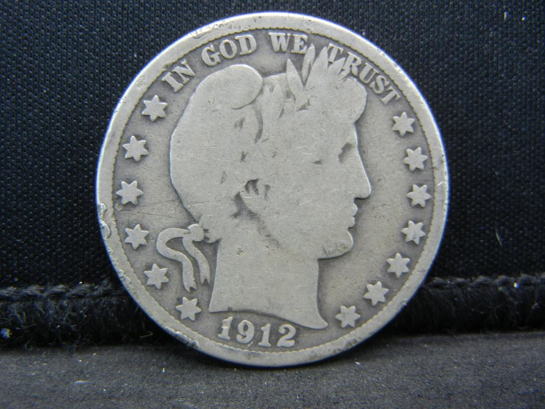 1912 Barber Half Dollar (1 of 2)