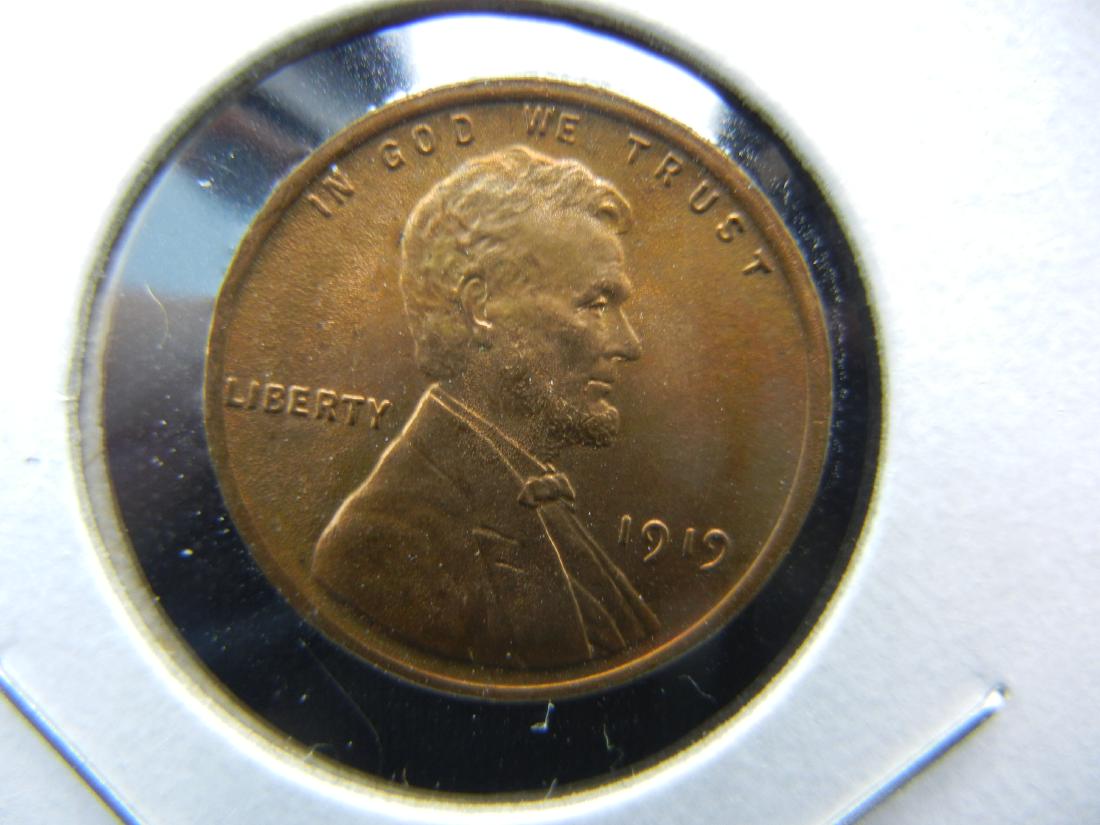 1919 Lincoln One Cent .  Choice Unc (1 of 3)